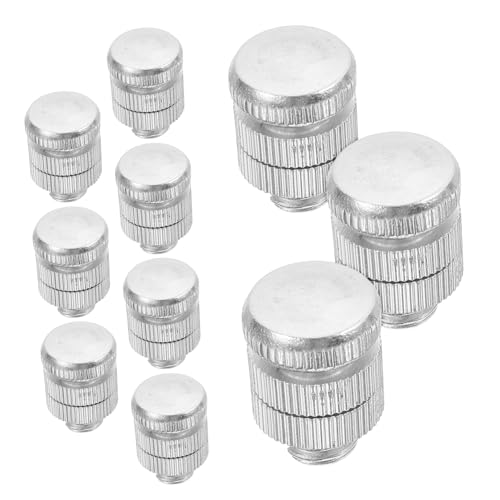 HOLIDYOYO 10 Stück Teiliges Aluminium elektrozaun klemmen Wetterfeste Drahtverbinder für Elektrischen Zaun Hohe Leitfähigkeit Schnelle Installation Vielseitig für Zaun und Geflügelnetz von HOLIDYOYO