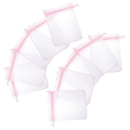 HOLIDYOYO 100 Stück Schmuckbeutel Aus Netzstoff Beutel Für Partys HOLIDYOYO 100 Stück Schmuckbeutel Aus Netzstoff Beutel Für Partys von HOLIDYOYO