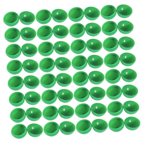 HOLIDYOYO 100 Stück Öffnbare Lotteriekugeln Grün PVC Wiederverwendbar Für Partyspiele Gewinnspiele Überraschungsspiel Zubehör von HOLIDYOYO