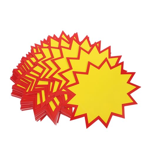HOLIDYOYO 100 Stück Verkaufsetiketten Sticker für Einzelhandel Leuchtende Preiszeichen für Supermärkte und Geschäfte Langlebig und Zuverlässig für Verkaufsförderung und Werbung HOLIDYOYO 100 Stück Verkaufsetiketten Sticker für Einzelhandel Leuchtende Preiszeichen für Supermärkte und Geschäfte Langlebig und Zuverlässig für Verkaufsförderung und Werbung von HOLIDYOYO