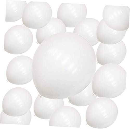 HOLIDYOYO 100pcs Weiße Luftballons Geburtstagsballoons Babyparty Latexballons Party Lieferungen 12 Zoll HOLIDYOYO 100pcs Weiße Luftballons Geburtstagsballoons Babyparty Latexballons Party Lieferungen 12 Zoll von HOLIDYOYO