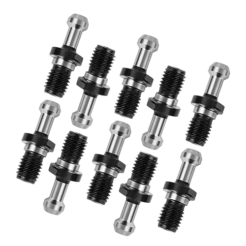 HOLIDYOYO 10Stücke Teiliges Zugbolzen für Cnc Maschinen Hochwertige Retentionsknöpfe Gehärtetem für Präzise Anwendungen ohne Kühlmittel HOLIDYOYO 10Stücke Teiliges Zugbolzen für Cnc Maschinen Hochwertige Retentionsknöpfe Gehärtetem für Präzise Anwendungen ohne Kühlmittel von HOLIDYOYO