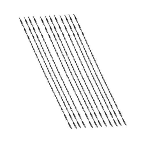 HOLIDYOYO 12 Stück Teiliges U förmiges Spiralsägeblatt Vielseitige Hand sägeblätter mit Spiralzähnen Schnelles Spanabfuhr design für Präzises Kurvensägen Geeignet für Modellbau und von HOLIDYOYO
