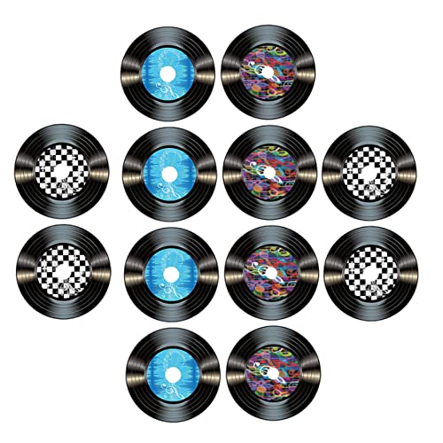 HOLIDYOYO 12St Schallplattendekoration Ästhetik der Raumdekoration Grunge- Wanddrucke Kneipenschilder wanddeko Wand Dekorationen Aufzeichnungen Dekorationen Tapetenaufzeichnungen Papier HOLIDYOYO 12St Schallplattendekoration Ästhetik der Raumdekoration Grunge- Wanddrucke Kneipenschilder wanddeko Wand Dekorationen Aufzeichnungen Dekorationen Tapetenaufzeichnungen Papier von HOLIDYOYO