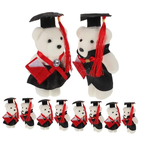 HOLIDYOYO 12pcs Abschlussbär Stuffed Animal Bear Doll Abschluss Party Dekorationen Abschluss Plüsch Bär Für Feierabschlussbär Bouquet Dekoration HOLIDYOYO 12pcs Abschlussbär Stuffed Animal Bear Doll Abschluss Party Dekorationen Abschluss Plüsch Bär Für Feierabschlussbär Bouquet Dekoration von HOLIDYOYO