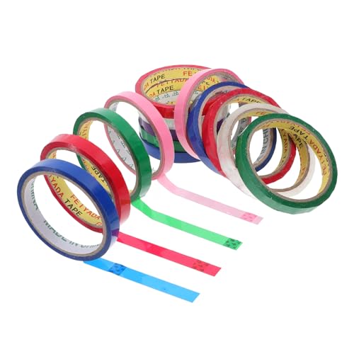 HOLIDYOYO 14 Rollen Siegelmaschinenband Verschlussbänder Für Verpackungsbeutel Marktbindeband Verschlussbänder Für Obsttüten Klebebänder Für Verpackungsbeutel Gefrierband Das Haustier HOLIDYOYO 14 Rollen Siegelmaschinenband Verschlussbänder Für Verpackungsbeutel Marktbindeband Verschlussbänder Für Obsttüten Klebebänder Für Verpackungsbeutel Gefrierband Das Haustier von HOLIDYOYO