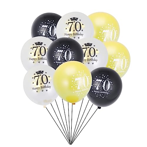 HOLIDYOYO 15er Set Digitale Konfetti Luftballons Dekorative Ballons Für Geburtstagsfeiern Und Jubiläen Perfekt Für 70 Geburtstagsfeier Und Andere Anlässe HOLIDYOYO 15er Set Digitale Konfetti Luftballons Dekorative Ballons Für Geburtstagsfeiern Und Jubiläen Perfekt Für 70 Geburtstagsfeier Und Andere Anlässe von HOLIDYOYO