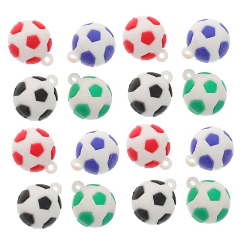 HOLIDYOYO Lebensechte Fußball-charms-perlen Zum Basteln Von Fußballschmuck Fußball- von HOLIDYOYO