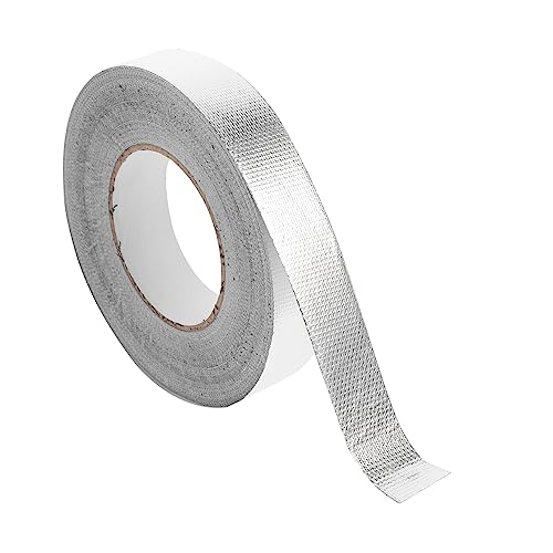 HOLIDYOYO 1Rolle Aluminiumfolie Wasserdichtes und Hitzebeständiges Klebeband für Verpackung Versiegelung und Reparaturen Haushalt und Industrie von HOLIDYOYO