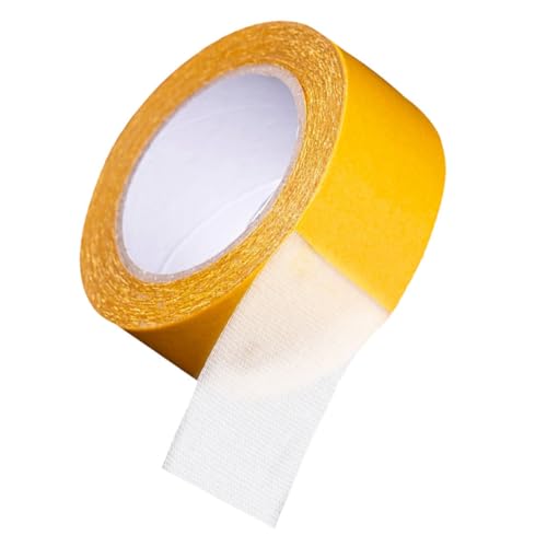 HOLIDYOYO 1Rolle Doppelseitiges Klebeband Extra Stark Selbstklebend mit Fiberglasgewebe für Hochzeiten Ausstellungen und Dekorationen Langlebig und Vielseitig Einsetzbar von HOLIDYOYO