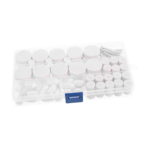 HOLIDYOYO 1Satz Wollpolieraufsatz Set Teiliges Polierset Für Schmuck Langlebige Woll Edelstahlmaterialien Für DIY Professionelle Anwendungen Einfach Zu Lagern von HOLIDYOYO