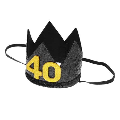 HOLIDYOYO Geburtstagshut für Erwachsene Kronenhut Stirnband Schöner Partyhut Zartes Design für Partys HOLIDYOYO Geburtstagshut für Erwachsene Kronenhut Stirnband Schöner Partyhut Zartes Design für Partys von HOLIDYOYO
