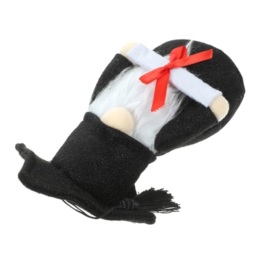 HOLIDYOYO 1stück Kreatives Design GNOME Puppe Gesichtslose Dekofigur Für Zuhause Zur Einschulung Mit Rotem Schleifen-doktorhut Tischdekoration Und Fotorequisite HOLIDYOYO 1stück Kreatives Design GNOME Puppe Gesichtslose Dekofigur Für Zuhause Zur Einschulung Mit Rotem Schleifen-doktorhut Tischdekoration Und Fotorequisite von HOLIDYOYO