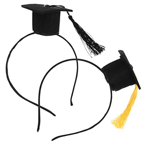 HOLIDYOYO 2 Stück Abschlussfeier Haarband mit Doktorhut und Quaste Leichtes Bruchsicheres Haarschmuck für Graduierungsfeiern Hochzeiten Kostümpartys und Fotoshootings HOLIDYOYO 2 Stück Abschlussfeier Haarband mit Doktorhut und Quaste Leichtes Bruchsicheres Haarschmuck für Graduierungsfeiern Hochzeiten Kostümpartys und Fotoshootings von HOLIDYOYO
