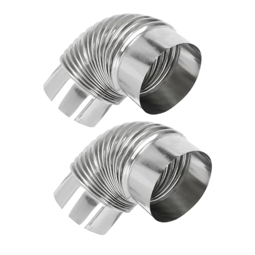 HOLIDYOYO 2 Stück Auspuffrohr Kaminabzug Isolierung Holzofenabzug Ofenrohr Reduzierstück Holzofen Rohr Kit Rohr Für Kaminrohr Verarbeitungsgeräte Edelstahl Silber HOLIDYOYO 2 Stück Auspuffrohr Kaminabzug Isolierung Holzofenabzug Ofenrohr Reduzierstück Holzofen Rohr Kit Rohr Für Kaminrohr Verarbeitungsgeräte Edelstahl Silber von HOLIDYOYO