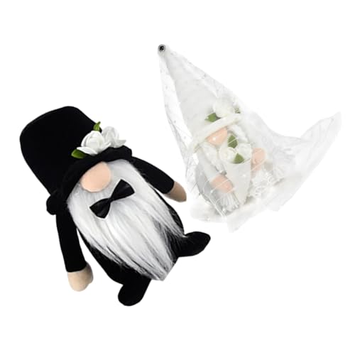 HOLIDYOYO 2 Stück Hochzeit Rudolf Dekoration Ornamente Tisch Gnom Zwerg Puppe Hochzeitsschmuck Hochzeitszimmer Hochzeitsdekor Pp Baumwolle HOLIDYOYO 2 Stück Hochzeit Rudolf Dekoration Ornamente Tisch Gnom Zwerg Puppe Hochzeitsschmuck Hochzeitszimmer Hochzeitsdekor Pp Baumwolle von HOLIDYOYO
