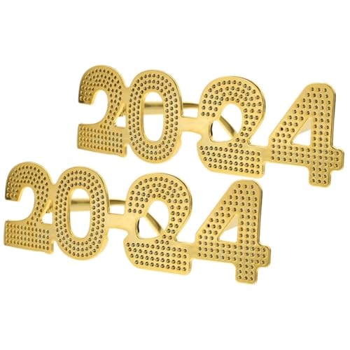 HOLIDYOYO 2stücke Neujahrs Sonnenbrille Lustige Partybrillen Mit Digitalem Design Für Festlichkeiten Und Silvesterfeiern Accessoires Für Feiern Und HOLIDYOYO 2stücke Neujahrs Sonnenbrille Lustige Partybrillen Mit Digitalem Design Für Festlichkeiten Und Silvesterfeiern Accessoires Für Feiern Und von HOLIDYOYO