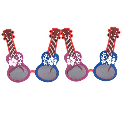 HOLIDYOYO 2 Stück Partybrillen in Gitarrenform aus Kunststoff Einzigartige Foto requisiten Sichere Kanten für Musikpartys Geburtstage und Kostümbälle Lustige Partyaccessoires für Erwachsene HOLIDYOYO 2 Stück Partybrillen in Gitarrenform aus Kunststoff Einzigartige Foto requisiten Sichere Kanten für Musikpartys Geburtstage und Kostümbälle Lustige Partyaccessoires für Erwachsene von HOLIDYOYO