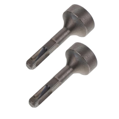 HOLIDYOYO 2 Stück Teiliges Ground Rod Driver Vielseitiger Hammerbohrer Aufsatz Legierung Ergonomischer Griff mit Vibrationsfunktion Einfach Wechselbar Geeignet für Pfahlbohren Meißeln von HOLIDYOYO