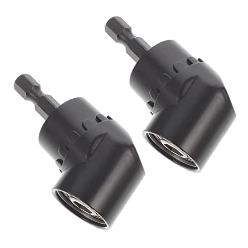 HOLIDYOYO 2 Stück Winkelbohrer Adapter für Elektrische Schraubendreher Flexibler Bithalter für Schwer Erreichbare Stellen Geeignet für Bohrer und Steckschlüssel von HOLIDYOYO