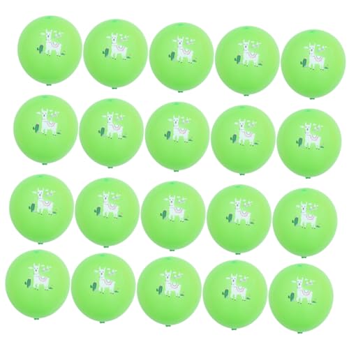 HOLIDYOYO 20 Stück 12 Geburtstagsfeier Latexballons Zubehör Für Partydekoration Green HOLIDYOYO 20 Stück 12 Geburtstagsfeier Latexballons Zubehör Für Partydekoration Green von HOLIDYOYO