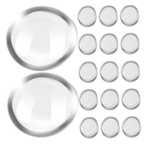 HOLIDYOYO 200 Stück Garten -Dekorationsglasperlen runde Vasenfüllperlen aus Glaskiesel für Vasen Fischtankhandwerk dekorative Perlen Flache Glasperlen Aquarienkies Transparent HOLIDYOYO 200 Stück Garten -Dekorationsglasperlen runde Vasenfüllperlen aus Glaskiesel für Vasen Fischtankhandwerk dekorative Perlen Flache Glasperlen Aquarienkies Transparent von HOLIDYOYO