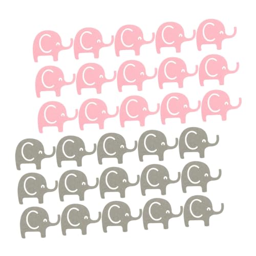 HOLIDYOYO Cartoon-elefant 200 Stück Babyparty-dekorationen Babyparty Tierstil Dekorative Streudeko HOLIDYOYO Cartoon-elefant 200 Stück Babyparty-dekorationen Babyparty Tierstil Dekorative Streudeko von HOLIDYOYO
