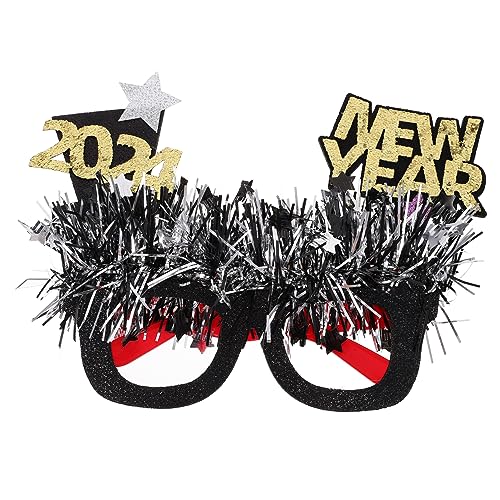 HOLIDYOYO 2024 Partygeschenke für das neue Jahr faschingsbrille karnevalsbrille party glasses Festivalbrille familienfeier Silvesterpartybrille verrückt lustige Tanzbrille Partyzubehör Vlies HOLIDYOYO 2024 Partygeschenke für das neue Jahr faschingsbrille karnevalsbrille party glasses Festivalbrille familienfeier Silvesterpartybrille verrückt lustige Tanzbrille Partyzubehör Vlies von HOLIDYOYO