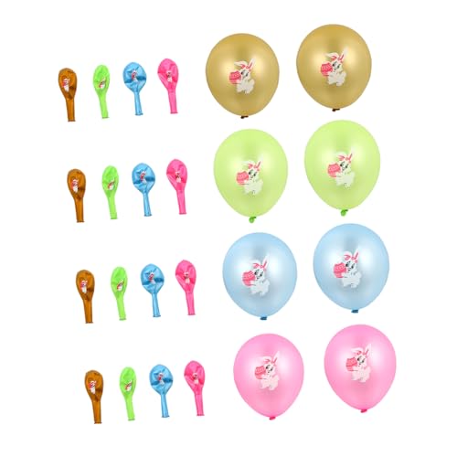 HOLIDYOYO 24 Stück Latexballon Partyballons Ballondekoration Ostern Dekorativer Ballon Osterballon Osterbankett-luftballons Partyzubehör Osterhasenballons Foto -requisiten Emulsion HOLIDYOYO 24 Stück Latexballon Partyballons Ballondekoration Ostern Dekorativer Ballon Osterballon Osterbankett-luftballons Partyzubehör Osterhasenballons Foto -requisiten Emulsion von HOLIDYOYO