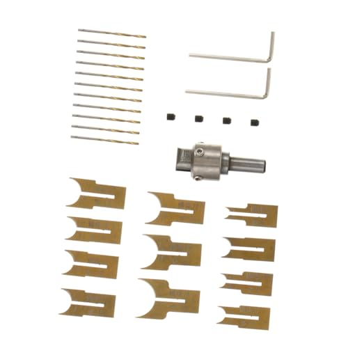 HOLIDYOYO 24Stücke Teiliges Buddha Perlen Bohrer Set Wulstbohrwerkzeuge für DIY Schmuckherstellung Langlebig Korrosionsbeständig für Holzringe und Armbänder HOLIDYOYO 24Stücke Teiliges Buddha Perlen Bohrer Set Wulstbohrwerkzeuge für DIY Schmuckherstellung Langlebig Korrosionsbeständig für Holzringe und Armbänder von HOLIDYOYO
