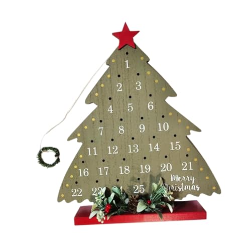 HOLIDYOYO 25 Desktop-wohndekoration Weihnachtsbaum Adventskalender Countdown-kalender Für Süßigkeiten Aus Holz Adventskalender Aus Holz Weihnachtlicher Adventskalender Hölzern HOLIDYOYO 25 Desktop-wohndekoration Weihnachtsbaum Adventskalender Countdown-kalender Für Süßigkeiten Aus Holz Adventskalender Aus Holz Weihnachtlicher Adventskalender Hölzern von HOLIDYOYO