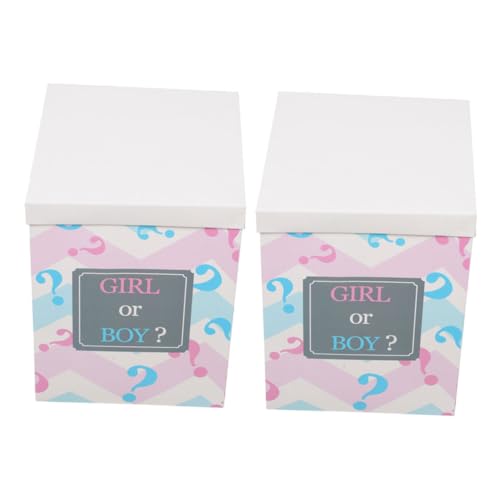 HOLIDYOYO 2pcs Geschlecht Enthüllen Ballonbox Für Babyparty -party Dekorationen Boy Girl Geschlecht Ankündigung Ballonboxen Mit Buchstaben HOLIDYOYO 2pcs Geschlecht Enthüllen Ballonbox Für Babyparty -party Dekorationen Boy Girl Geschlecht Ankündigung Ballonboxen Mit Buchstaben von HOLIDYOYO