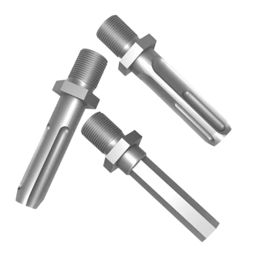 HOLIDYOYO 3 Stück Teiliges Bohrmaschinen Adapter Holzspalterverlängerung Stahl Robust Vielseitig für Heimwerker Holzverarbeitung Maschinenwartung mit Schnellwechselfunktion HOLIDYOYO 3 Stück Teiliges Bohrmaschinen Adapter Holzspalterverlängerung Stahl Robust Vielseitig für Heimwerker Holzverarbeitung Maschinenwartung mit Schnellwechselfunktion von HOLIDYOYO