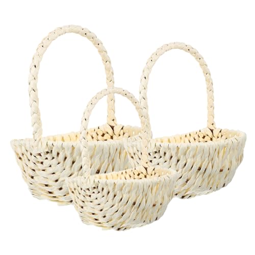 HOLIDYOYO 3 Stück Teiliges Kreatives Aufbewahrungskorb aus Papier und Geflochtener Picknickkorb für Hochzeiten Babypartys und Dekoration für Zuhause HOLIDYOYO 3 Stück Teiliges Kreatives Aufbewahrungskorb aus Papier und Geflochtener Picknickkorb für Hochzeiten Babypartys und Dekoration für Zuhause von HOLIDYOYO