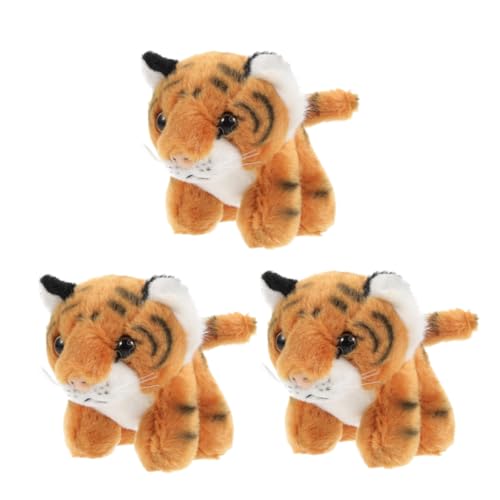 HOLIDYOYO 3 Stück Teiliges Plüsch Tiger Schlüsselanhänger Set Niedlicher Kleiner Anhänger für Rucksack Tasche Geburtstags und Partygeschenke Leichter Tragbarer Tier Schlüsselanhänger HOLIDYOYO 3 Stück Teiliges Plüsch Tiger Schlüsselanhänger Set Niedlicher Kleiner Anhänger für Rucksack Tasche Geburtstags und Partygeschenke Leichter Tragbarer Tier Schlüsselanhänger von HOLIDYOYO
