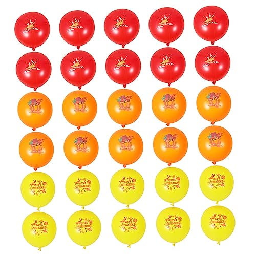 HOLIDYOYO 30 Stück Party-Layout-Ballon ballon dekoration set balloon decoration set Ballondekorationen Urlaub Partydekorationen Thanksgiving-Ballon-Set dekorative Latexballons Emulsion HOLIDYOYO 30 Stück Party-Layout-Ballon ballon dekoration set balloon decoration set Ballondekorationen Urlaub Partydekorationen Thanksgiving-Ballon-Set dekorative Latexballons Emulsion von HOLIDYOYO