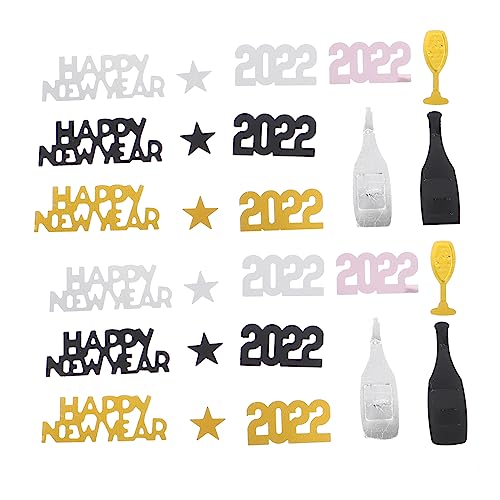 HOLIDYOYO 3Packungen Neujahrs Konfetti Party Pailletten Roségold für Feiern und Kreative Bastelideen für Hochzeiten Babypartys und Winterevents von HOLIDYOYO