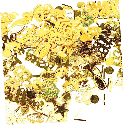 HOLIDYOYO Partyzubehör Zum 50. Jahrestag Goldene Konfetti-pailletten Für Hochzeitsdekorationen Feier HOLIDYOYO Partyzubehör Zum 50. Jahrestag Goldene Konfetti-pailletten Für Hochzeitsdekorationen Feier von HOLIDYOYO