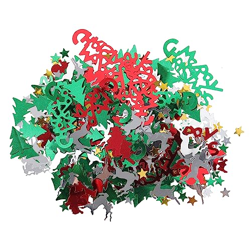 HOLIDYOYO 3er-packungen Weihnachtstischkonfetti Weihnachtsfeier Konfetti Weihnachtskonfetti Plastik HOLIDYOYO 3er-packungen Weihnachtstischkonfetti Weihnachtsfeier Konfetti Weihnachtskonfetti Plastik von HOLIDYOYO
