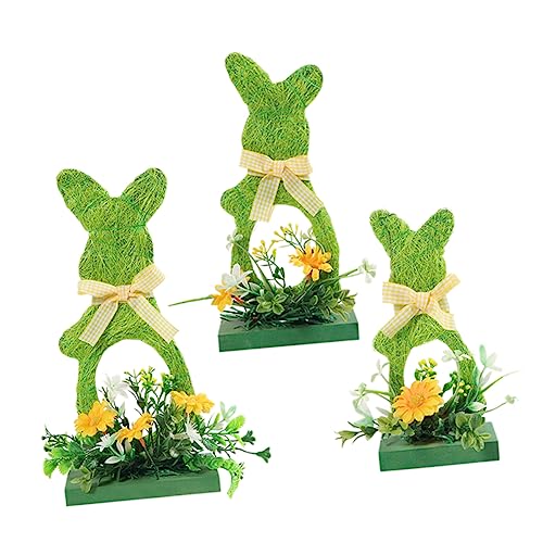 HOLIDYOYO 3stücke Osterhasen Tischdeko Frühlingshafte Tischdekoration Für Ostern Für Festliche Anlässe Fotorequisiten HOLIDYOYO 3stücke Osterhasen Tischdeko Frühlingshafte Tischdekoration Für Ostern Für Festliche Anlässe Fotorequisiten von HOLIDYOYO