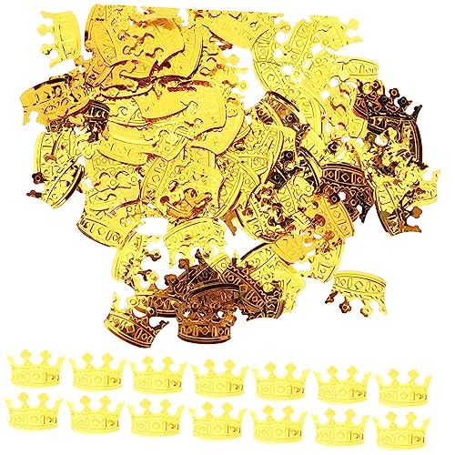 HOLIDYOYO Geburtstagsparty Tisch Glitzer Konfetti Streu 4 Packungen Gold Krone Dekorative Dekorationen HOLIDYOYO Geburtstagsparty Tisch Glitzer Konfetti Streu 4 Packungen Gold Krone Dekorative Dekorationen von HOLIDYOYO
