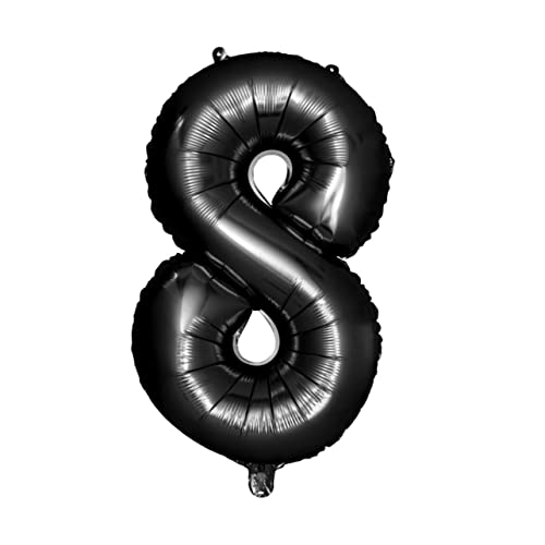 HOLIDYOYO 40 80 Folienballons zahlenluftballons zahlenballon dekoration party balloon balongas Jubiläumsdekoration Jumbo-Größe ballonie Partyballons Nummernballons schwarz Jubiläumsballons HOLIDYOYO 40 80 Folienballons zahlenluftballons zahlenballon dekoration party balloon balongas Jubiläumsdekoration Jumbo-Größe ballonie Partyballons Nummernballons schwarz Jubiläumsballons von HOLIDYOYO