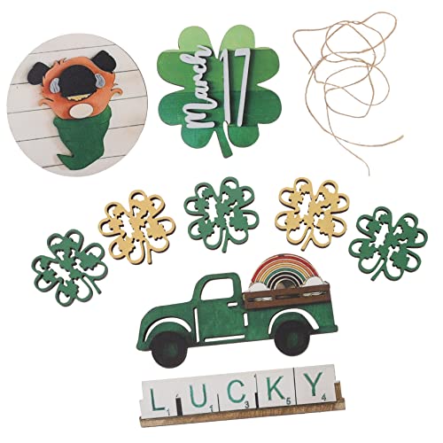 HOLIDYOYO 5 Stück Holzpalettendekoration Heimdekoration Tisch Party Gestuftes Tablett St Patricks Day Party Favors Liefert Gestufte Tablettdekore Für Festivals HOLIDYOYO 5 Stück Holzpalettendekoration Heimdekoration Tisch Party Gestuftes Tablett St Patricks Day Party Favors Liefert Gestufte Tablettdekore Für Festivals von HOLIDYOYO