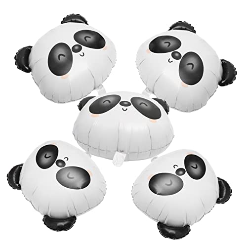 HOLIDYOYO 5 Stück Panda-ballon Panda-partyzubehör Panda-tischdekoration Ballon in Panda-form Ballon Für Die Dekoration Folienballon Cartoonballon Aufblasbare Ballondekoration Aluminiumfolie HOLIDYOYO 5 Stück Panda-ballon Panda-partyzubehör Panda-tischdekoration Ballon in Panda-form Ballon Für Die Dekoration Folienballon Cartoonballon Aufblasbare Ballondekoration Aluminiumfolie von HOLIDYOYO