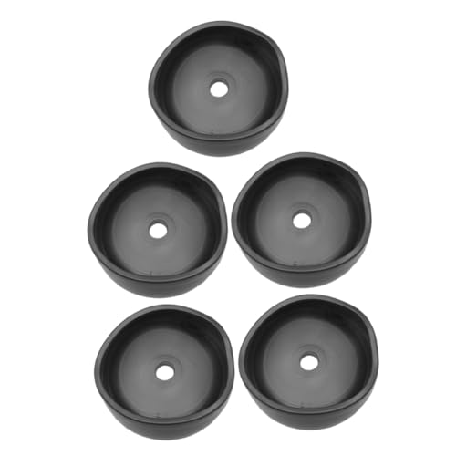HOLIDYOYO 5 Stück Teiliges Bohrstaubfänger für Elektrowerkzeuge Effektiver Staubabscheider für Schlagbohrer Langlebige Gummideckel für Sauberes Arbeiten und Verbesserte Effizienz von HOLIDYOYO