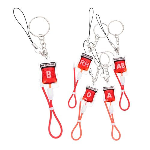 HOLIDYOYO 5 Stück Teiliges Schlüsselanhänger Anhänger aus Taschen und Handyanhänger Dekorative Halloween Horror Schlüsselanhänger für Herren und Partytüten HOLIDYOYO 5 Stück Teiliges Schlüsselanhänger Anhänger aus Taschen und Handyanhänger Dekorative Halloween Horror Schlüsselanhänger für Herren und Partytüten von HOLIDYOYO