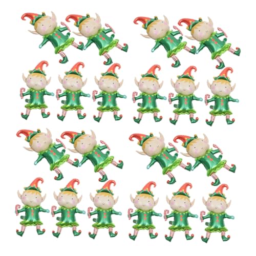 HOLIDYOYO 50 Stück Folienballon Weihnachtsballons Neuheit Ballon Party-layout-ballon Ballon Für Die Dekoration Partyballons Als Gastgeschenke Green Aluminiumfolie HOLIDYOYO 50 Stück Folienballon Weihnachtsballons Neuheit Ballon Party-layout-ballon Ballon Für Die Dekoration Partyballons Als Gastgeschenke Green Aluminiumfolie von HOLIDYOYO
