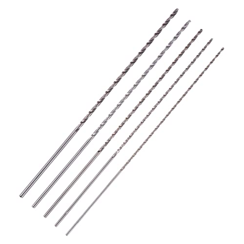 HOLIDYOYO 5Stücke Teiliges Extra Langes Bohrer Set Für Metall Hochgeschwindigkeitsstahl Für Gewindeschneiden Für Effizientes HOLIDYOYO 5Stücke Teiliges Extra Langes Bohrer Set Für Metall Hochgeschwindigkeitsstahl Für Gewindeschneiden Für Effizientes von HOLIDYOYO
