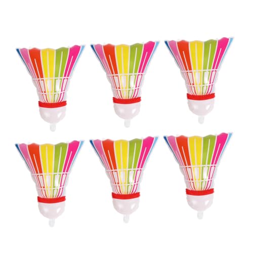 HOLIDYOYO 6 Stück Badminton-ballon Jumbo Party Groß Bunt Geformt Glänzend Thematisiert Dekorationen Alles Zum Geburtstag Folienballons Geburtstag Luftballons Ballongirlande Sport von HOLIDYOYO