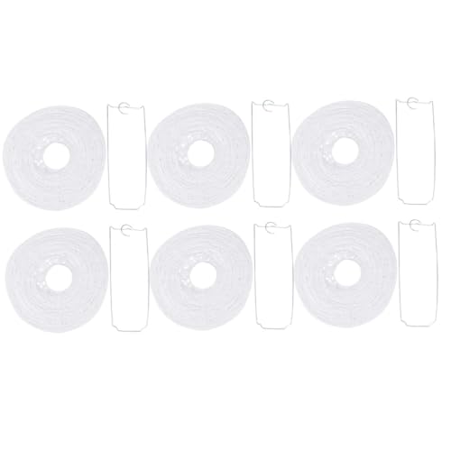 HOLIDYOYO 6 Stück Teiliges Handgefertigte Weiße Runde Hängelaternen aus Papier Dekorative Hohlgearbeitete Lampions für Hochzeit Party Festival und Außenbereich HOLIDYOYO 6 Stück Teiliges Handgefertigte Weiße Runde Hängelaternen aus Papier Dekorative Hohlgearbeitete Lampions für Hochzeit Party Festival und Außenbereich von HOLIDYOYO